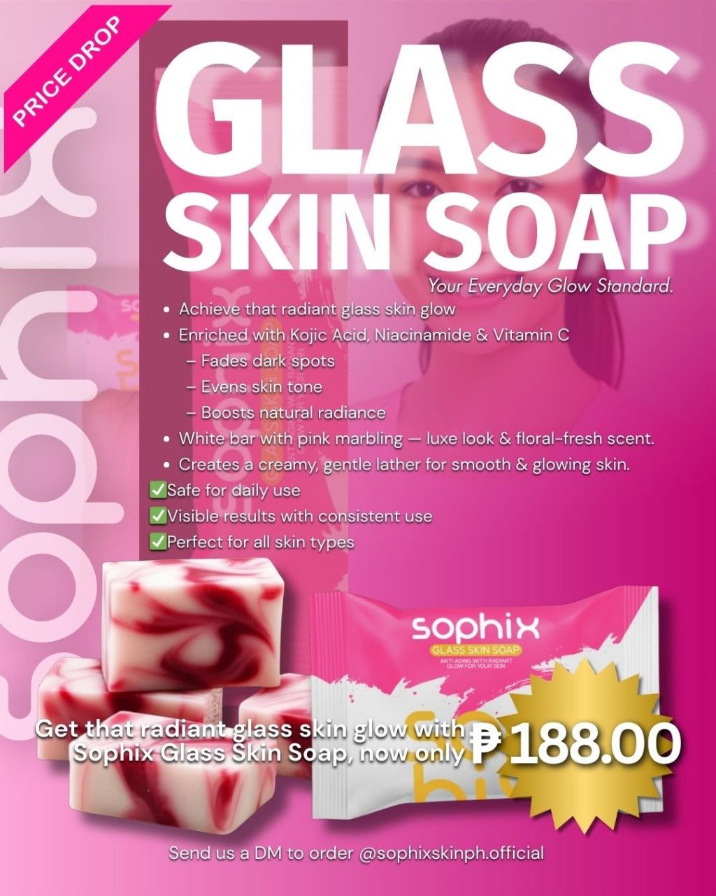 Sophix Glass Skin Soap